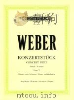 Konzertstuck fur klavier und orchester opus79     PDF电子版封面     