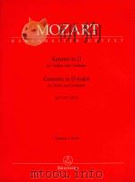 Konzert in D fur violine und orchester concerto in D major for violin and orchestra KV2 271 a (271 i     PDF电子版封面    W.A.mozart 