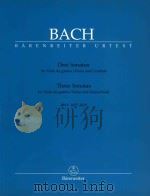 Drei sonaten fur viola da gamba(viola)und cembalo（1987 PDF版）