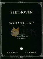 sonate Nr.3 op.69     PDF电子版封面    Beethoven 