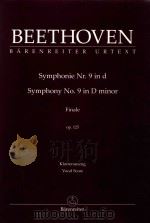symphonie Nr.9 in d symphony no.9 in D minor finale op.125   1996  PDF电子版封面    Beethoven 