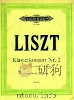 klavierkonzert nr.2 a-dur a major la majeur（ PDF版）