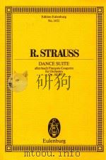 dance suite after nach francois couperin for orchestra o.op.Av107   1951  PDF电子版封面    R.stpauss 