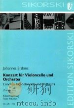 konzert fur violoncello und orchester concerto for violoncello and orchestra     PDF电子版封面     