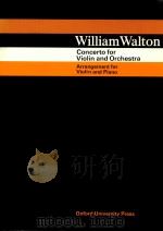 Concerto for violin and orchestra   1941  PDF电子版封面    William Walton 