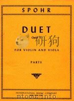 Duet Opus 13 for Violin and Viola     PDF电子版封面    Ludwig Spohr 