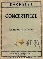 Concertpiece for trombone and piano     PDF电子版封面     