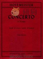 Concerto in D major for viola and piano（1981 PDF版）