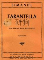 Tarantella opus 73 for string bass and piano（1957 PDF版）
