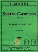 Scherzo Capriccioso: opus 72   1957  PDF电子版封面    Franz Simandl 