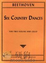 Six Country Dances for two Violins and Cello（1955 PDF版）