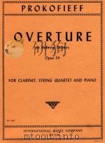 overture on hebrew Themes: opus 34     PDF电子版封面     
