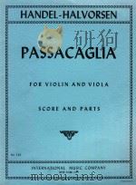 Passacaglia for Violin and Viola（ PDF版）