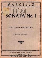 Sonata No.1 for cello and Piano   1950  PDF电子版封面    Benedetto Marcello 
