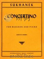 Concertino for Bassoon and Piano（1950 PDF版）