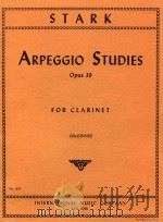 Arpeggio Studies opus39   1956  PDF电子版封面    Robert Stark 