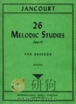 26 Melodic Studies opus15（1956 PDF版）
