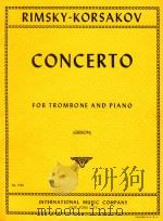 Concerto for Trombone and Piano（1958 PDF版）