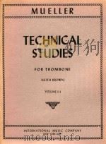 Technical Studies for trombone（1972 PDF版）