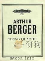 String quartet: chamber ensemble（1993 PDF版）
