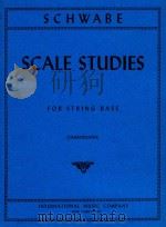 Scale Studies for String Bass（1948 PDF版）