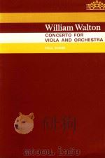 Concerto for viola and orchestra   1964  PDF电子版封面    William Walton 