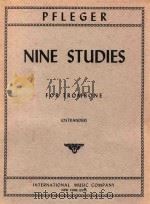 Nine studies for trombone   1957  PDF电子版封面    Carl Pfleger 