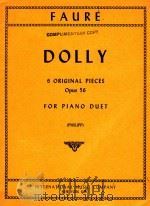 Dolly Op.56: 6 original pieces opus 56（1953 PDF版）