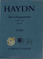 Streichquartette Heft VIII Opus 64   1980  PDF电子版封面    Joseph Haydn曲 