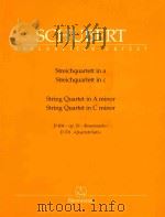 quartett in a string quartet in a minor D 804-op.29（ PDF版）