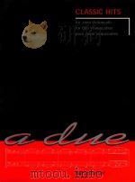 Classic Hits for two violoncellos   1999  PDF电子版封面    M.Edomondson编 