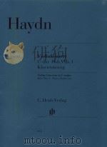 Violin concerto in C major Hob.7a: 1·Piano Reduction（1990 PDF版）