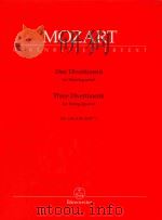 Three Divertimenti for string quartet KV 136-138(125 a-c)   1964  PDF电子版封面    W.A.Mozart曲 