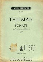 Sonata: fur Violine und Klavier op.80（ PDF版）