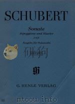 Sonate: Arpeggione und Klavier Opus Post.D821（1995 PDF版）
