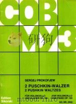 2 Pushkin Waltzes for Violoncello and Piano Op.120   1990  PDF电子版封面     