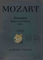 Sonaten Klavier und Violine Band Ⅰ（1984 PDF版）