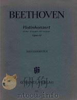 Violinkonzert D-dur opus 61   1973  PDF电子版封面    Beethoven曲 