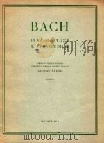 15 Valogatott kis praeludium   1960  PDF电子版封面    Bach曲 