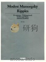 Ripples for violin und piano   1952  PDF电子版封面     