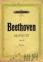Septett: Op.20     PDF电子版封面    L.v.Beethoven曲 