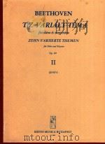 Tiz Varialt Tema fuvolara es zongorara Op.107 II   1971  PDF电子版封面    Beethoven曲 