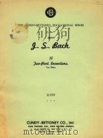 15 two-part inventions two flutes     PDF电子版封面    J.S.Bach曲 