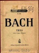 Trio G = DUR   1920  PDF电子版封面    J.S.Bach曲 