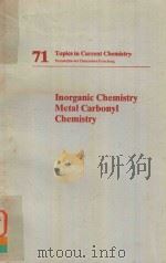 INORGANIC CHEMISTRY METAL CARBONYL CHEMISTRY（1977 PDF版）
