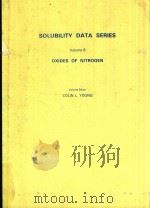 SOLUBILITY DATA SERIES VOLUME 8 OXIDES OF NITROGEN（1981 PDF版）