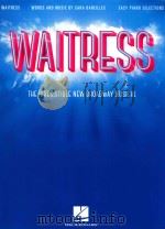 Waitress the rresistible new broadway musical     PDF电子版封面     