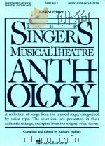 the songer's musical theatre anthology Mezzo-soprano belter volume 2     PDF电子版封面    richard walters 