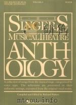 the singer's musical theatre anthology tenor volume 3     PDF电子版封面    richard walters 