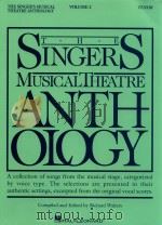 the singers musicaltheatre anthology tenor volume2     PDF电子版封面     